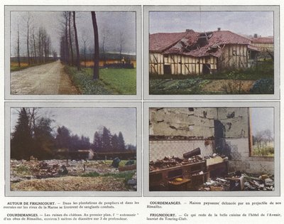 フリニクール周辺、クルドマンジュ、クルドマンジュ、フリニクール 作： Jules Gervais Courtellemont