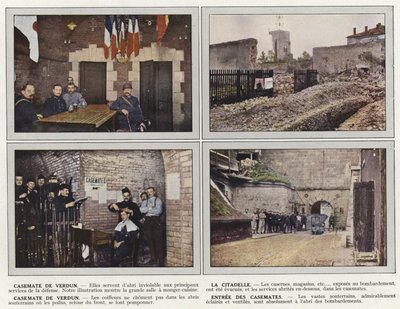 Casemate de Verdun、La Citadelle、Casemate de Verdun、Entree des Casemates 作： Jules Gervais Courtellemont