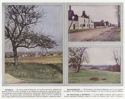 Esternay、Retourneloup、De ChatillonからEsternay 作： Jules Gervais Courtellemont