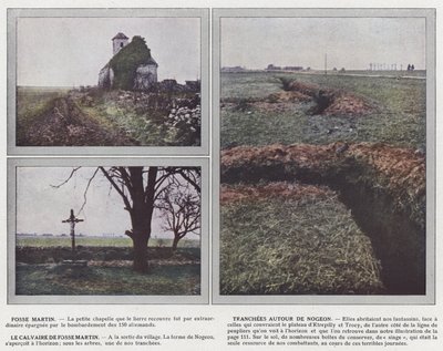 フォセマーティン、ノゲオン周辺のトランシェ、フォセマーティンのカルバリー 作： Jules Gervais Courtellemont