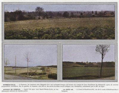 ハンプヴィル、ソンプイ周辺、ラコート196 作： Jules Gervais Courtellemont