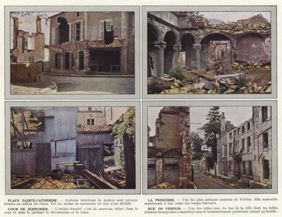サントカトリーヌ、ラプリンスリー、鍵屋のコート、ベルダン通り 作： Jules Gervais Courtellemont