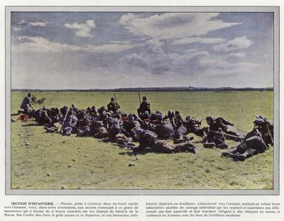 歩兵セクション 作： Jules Gervais Courtellemont