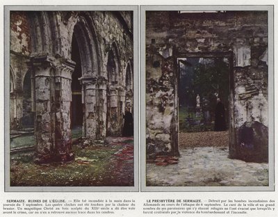 セルマイズ、教会の遺跡、セルマイズの長老 作： Jules Gervais Courtellemont