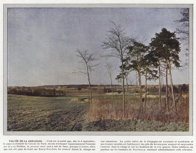 ゲルゴーニュ渓谷 作： Jules Gervais Courtellemont