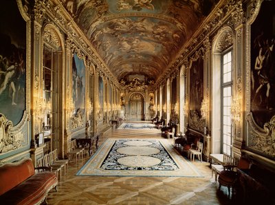 ホテルドトゥールーズのギャラリードリーの眺め、1720年頃 作： Jules Hardouin Mansart