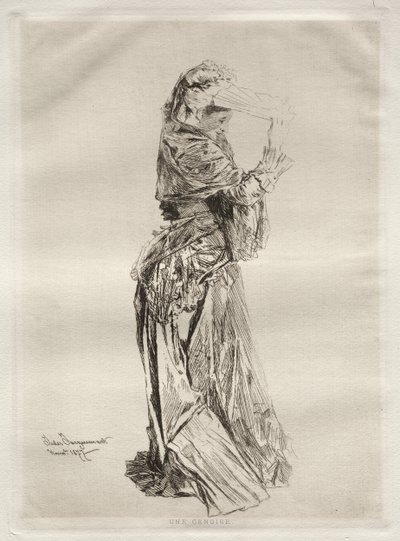 ジェノワーズ 作： Jules Jacquemart