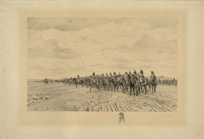 ナポレオンボナパルト、アウステルリッツ、1894年 作： Jules Jacquet