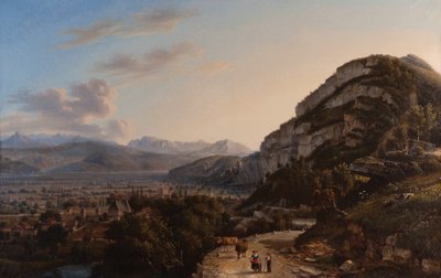 サセナージュの眺め 1857年 （油彩・キャンバス） 作： Jules Jean Baptiste Guedy