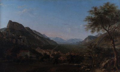 ヴォレッペとイゼール渓谷 1853年 （油彩・カンヴァス） 作： Jules Jean Baptiste Guedy