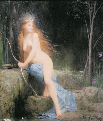 ダイアナ 作： Jules Joseph Lefebvre