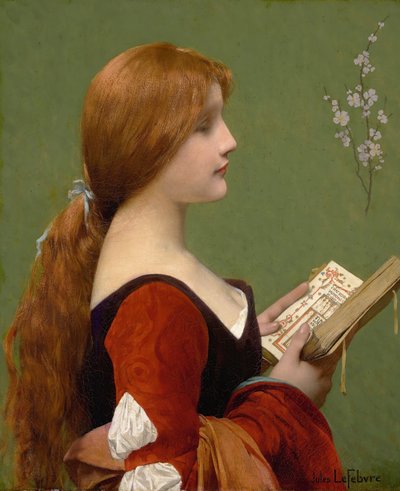 赤毛のジョーン。 作： Jules Joseph Lefebvre