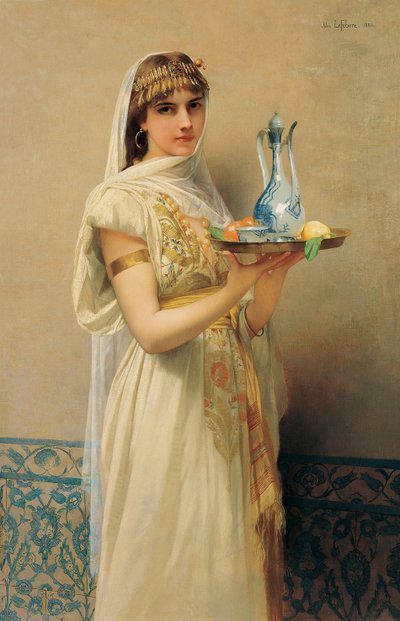 サーバント、1880 作： Jules Joseph Lefebvre