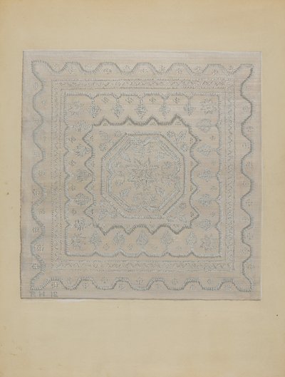 キャンドルウィック カバーレット ウーブン、19351942。 作： Jules Lefevere