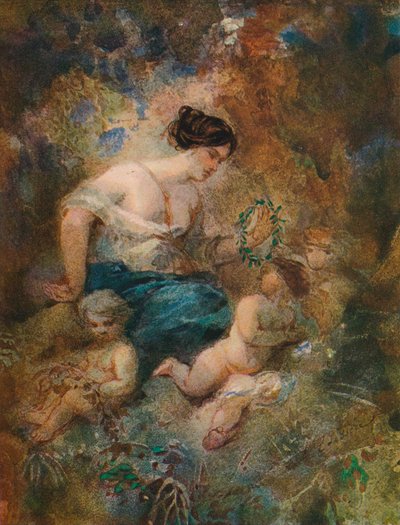 寓話、c1869-1892、1906。 作： Jules Lessore