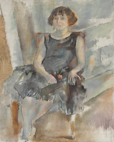 ブルネット、1928 作： Jules Pascin