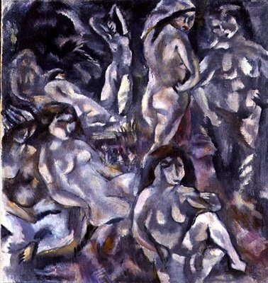 ヌードになった8人の女性 作： Jules Pascin