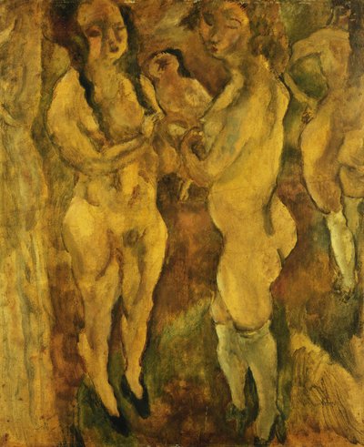 ヌードの女性;裸の女性、1921-1923 作： Jules Pascin