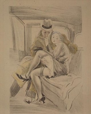 鉄道フロリック 作： Jules Pascin