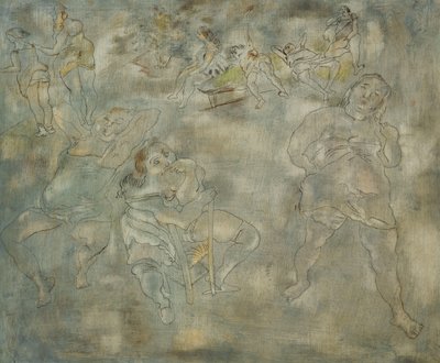 捕虜;レキャプティブ、1923年〜25年 作： Jules Pascin