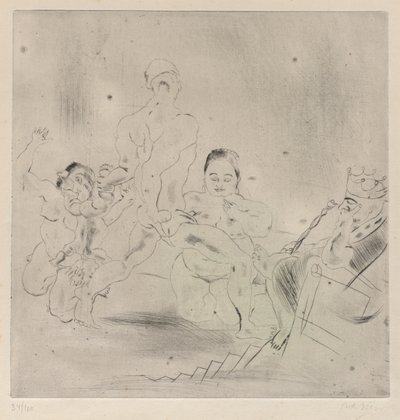 ソロモンの裁き 作： Jules Pascin
