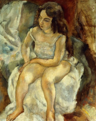 モデル;モデル、1928 作： Jules Pascin