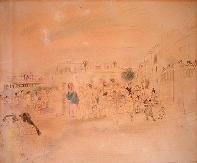 チュニス 作： Jules Pascin
