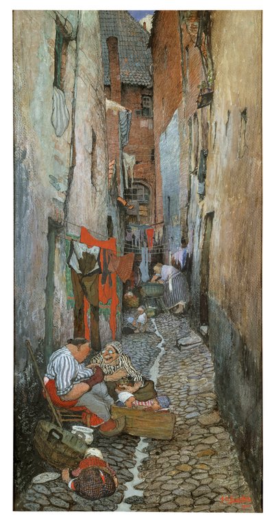 路地 作： Jules de Bruycker