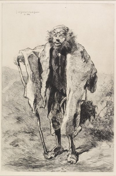 トーマスビレロック、1860年 作： Jules de Goncourt
