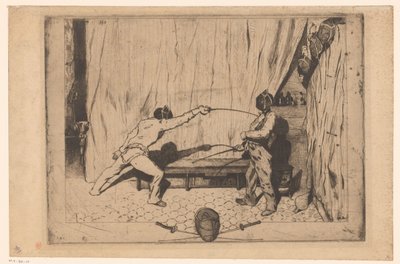 アクションで 2 つの剣士 作： Jules de Goncourt