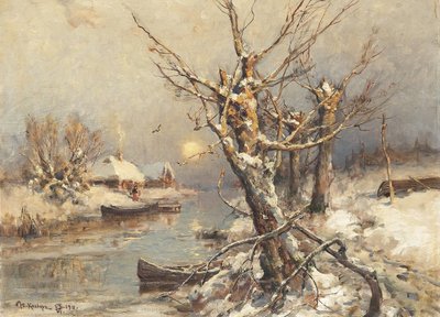 冬の太陽、1911 作： Juli Julievich Klever