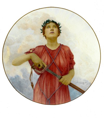 比類のない不屈の精神に導かれ、平和と真実へとあなたの輝かしい道が耕されました 作： Julia Beatrice Matthews