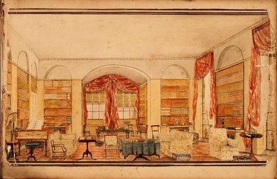 The Library at Aynhoe 作： Julia Cartwright