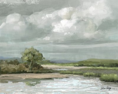 静謐な湿原の風景 作： Julia Cheney