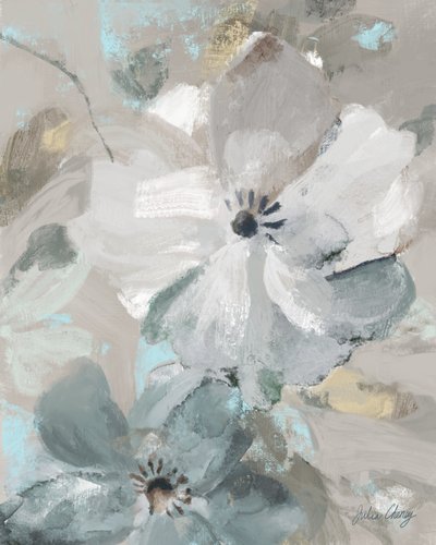 柔らかく抽象的な花々 作： Julia Cheney
