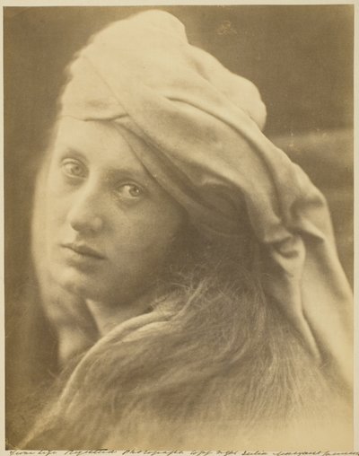 ベアトリス・チェンチの研究 作： Julia Margaret Cameron