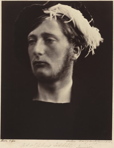 アドルファス・リデル、ジュニア 作： Julia Margaret Cameron