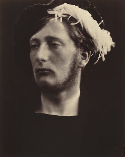 アドルファス・リデル、ジュニア、1867年。 作： Julia Margaret Cameron