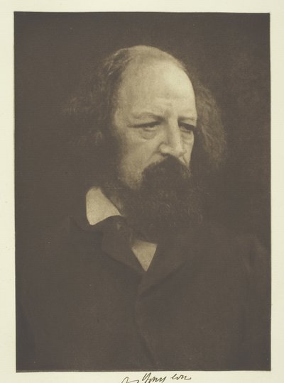 アルフレッド、テニスン卿 作： Julia Margaret Cameron