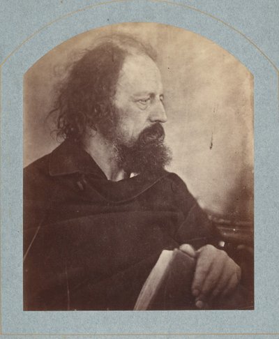 アルフレッド・ロード・テニスン、1865年。 作： Julia Margaret Cameron