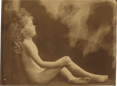 欲望に振り回されない天使 1873年 作： Julia Margaret Cameron