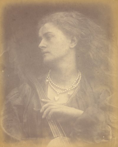 そしてエニッドは歌った 作： Julia Margaret Cameron