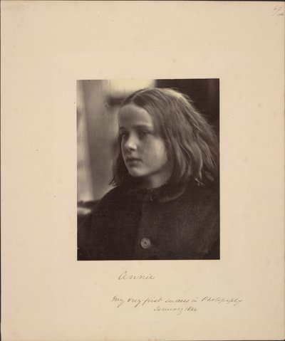 アニー 作： Julia Margaret Cameron
