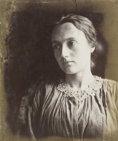 アニーチネリーキャメロン、1876-72年（アルブメンシルバープリント） 作： Julia Margaret Cameron