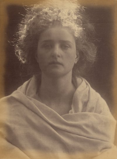 オーロラ、朝の女神、エミリー・ピーコックの研究 作： Julia Margaret Cameron