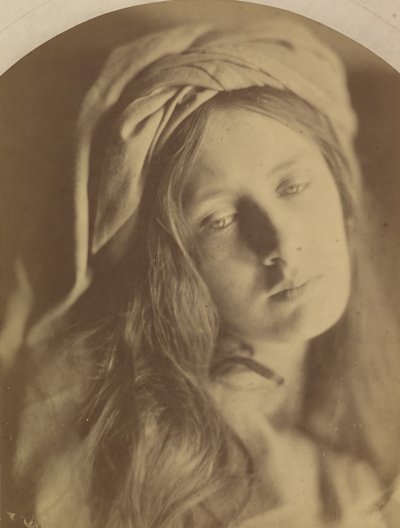 ベアトリス、1866年。 作： Julia Margaret Cameron