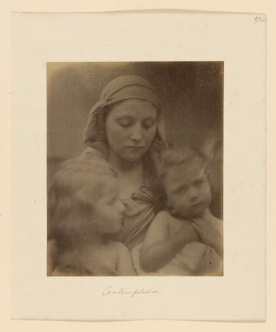 熟考 作： Julia Margaret Cameron