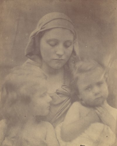 思索、1864年。 作： Julia Margaret Cameron