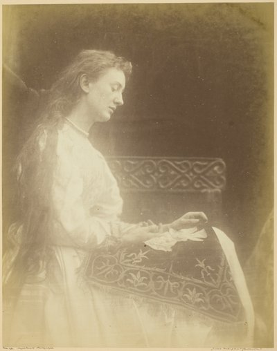 イレーヌ 作： Julia Margaret Cameron