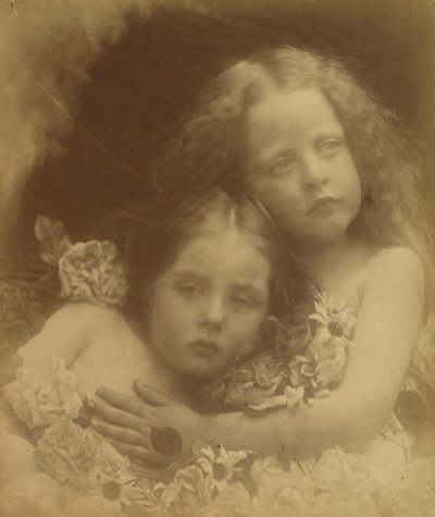 イングリッシュブロッサム、1873年。 作： Julia Margaret Cameron